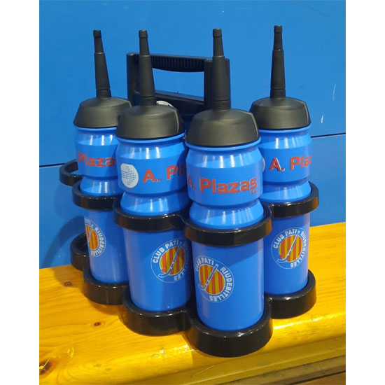 botella deporte hokey con logotipo