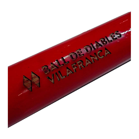 PDM gifts forca de diable amb grabat a laser del logotip, diables de vilafranca