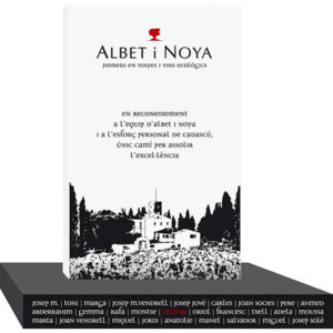 trofeo de metacrilato conmemoracion aniversario Albet i Noya