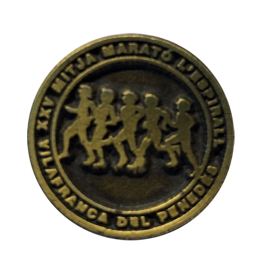 pin de fundicion con logotipo personalizado