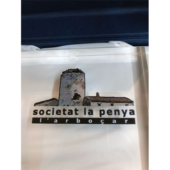 trofeu de metacrilat amb impresio diital